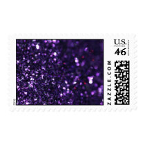 Purple Glimmer Glitter Stamp