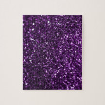 Purple Glimmer Jigsaw Puzzle