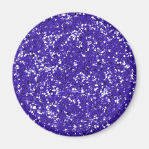 Purple Glitter Customized It Youself Fridge Magnets