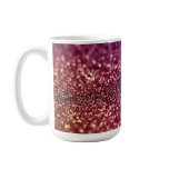 Purple glitter gem bling bling sparkle girly mugs