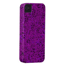 Purple glitter iphone 4 barely case iphone 4 cover