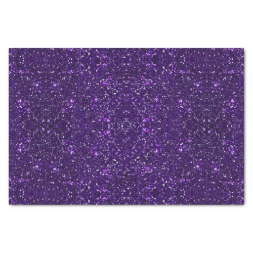 Purple Glitter Tissue Paper Zazzle