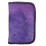 Purple Glitter Watercolor Folio Planner