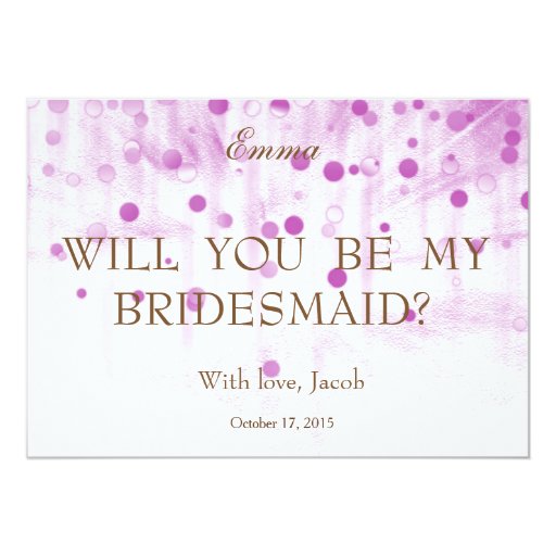 will you be my in purple glitter will you be my bridesmaid card zazzle will you be my in purple glitter will you be my bridesmaid card zazzle