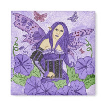 Purple Glory Magnet