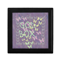 Purple God Box Keepsake Boxes