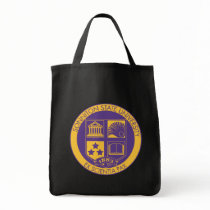 Purple/Gold Canvas Bags