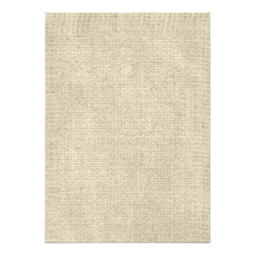 Purple Gold Rustic Burlap Bridal Shower Invitation