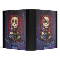 Purple Gothic Fairy Binder binders