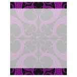 Purple Gothic Heart Fractal Customized Letterhead