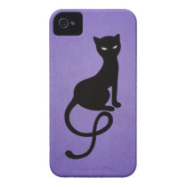 Purple Gracious Evil Black Cat casemate cases
