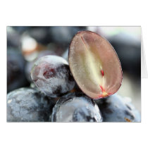 Purple grapes cards
