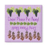 Purple Grapes dishwasher magnet