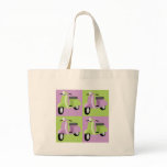 Purple & Green  bags