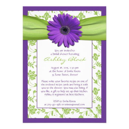 and green wedding stationary wedding invitations stamps announcments ...