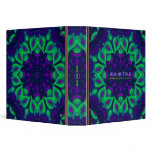 Purple Green Delight Album Binder
