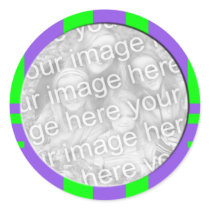 purple green stiped photo frame stickers by DonnasPhotoFrames purple green stiped photo frame stickers