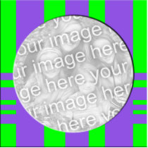 purple green stripes photo frame photo sculptures by DonnasPhotoFrames purple green stripes photo frame photo sculptures