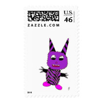 Purple gremlin postage