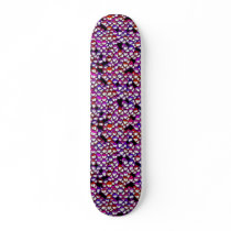 Purple Grinning People skateboards by Pixel_Bunneh Purple Grinning People skateboards