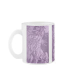Purple Guardian Band Lion and Spiders mugs