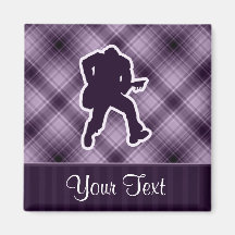 Purple Guitarist Magnets