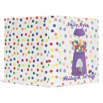 Purple Gumball Machine binders by candystore Purple Gumball Machine binders