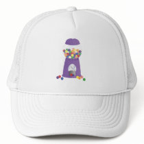 Purple Gumball Machine Hats