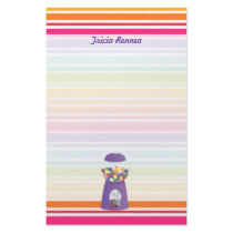 Purple Gumball Machine stationery by candystore Purple Gumball Machine stationery