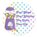 Purple Gumball Machine stickers by candystore Purple Gumball Machine stickers