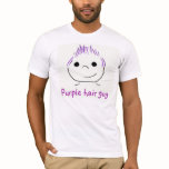 purple, hair, guy, boy, men, man, style, fashion,