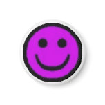 Purple Happy Face magnets