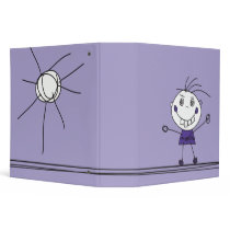purple happy monster enjoys sunshine binder binders