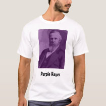 Purple Hayes t-shirts