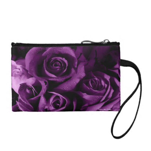 Purple Haze Coin Bag Change Purses Zazzle