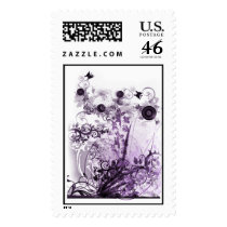 Purple haze garden stamps by vaia Purple haze garden stamps