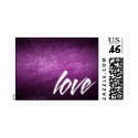 purple haze love Wedding Postage postage