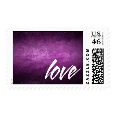 purple haze love Wedding Postage