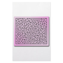 Purple Haze Maze stationery by inkles Purple Haze Maze stationery