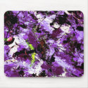 PURPLE HAZE MOUSEPAD by INTHEPRESENT PURPLE HAZE MOUSEPAD