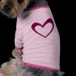 Purple Heart pet clothing