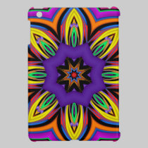 Purple heart Fantasy Flower ipad mini cases