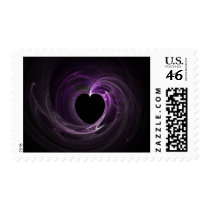 Purple Heart Fractal Stamp by AlexButler Purple Heart Fractal Stamp