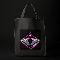 Purple Heart Grocery Bag bags