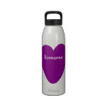Purple Heart Liberty Bottle Just Add Name Drinking Bottles