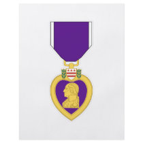 Purple Heart Medal flyers