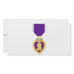 Purple Heart Medal Personalized Photo Card