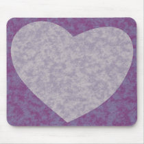 Purple heart mousepads