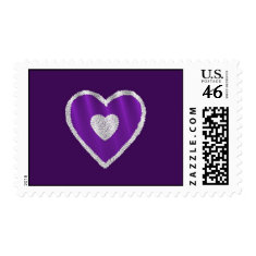 Purple Heart stamp