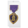Purple Heart Customized Rack Card